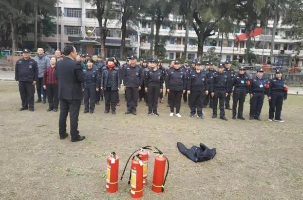广西朋宇组保安培训中心第一期培训班成功“出炉”！