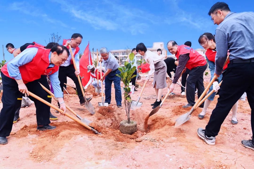 为青山添绿，为党旗添彩 | 朋宇组公司开展志愿者植树活动